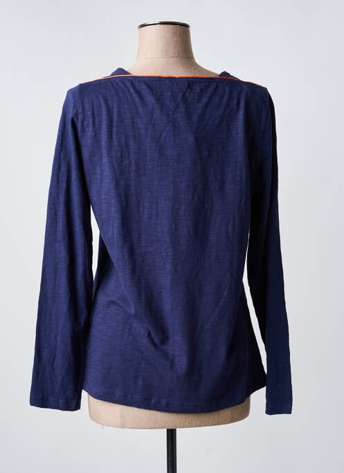 T-shirt bleu LA FIANCEE DU MEKONG femme