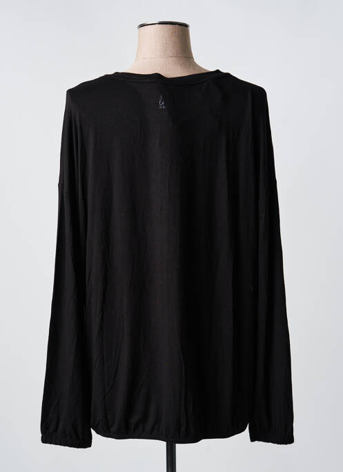 T-shirt coupe droite manches longues noir STREET ONE femme