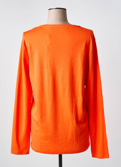 T-shirt coupe droite manches longues orange CECIL femme