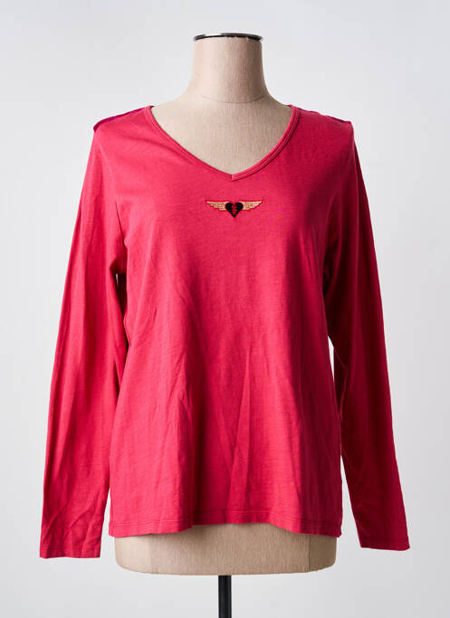 T-shirt rose DIPLODOCUS femme