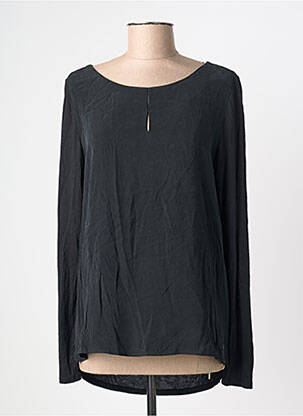 Blouse col rond manches longues noir CECIL femme