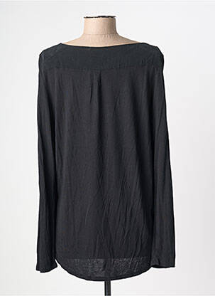 Blouse col rond manches longues noir CECIL femme