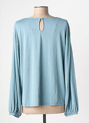 Blouse col rond manches longues bleu B.YOUNG femme
