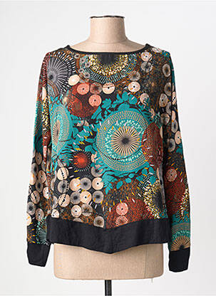 Blouse noir LILI & CAROLINE femme