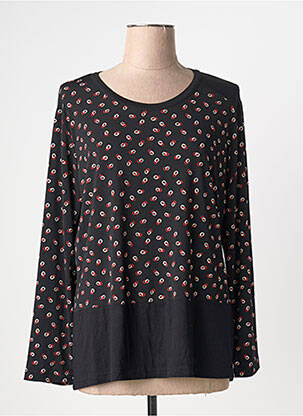 Top noir LILI & CAROLINE femme