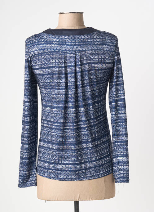 T-shirt manches longues manches longues bleu DIANE LAURY femme