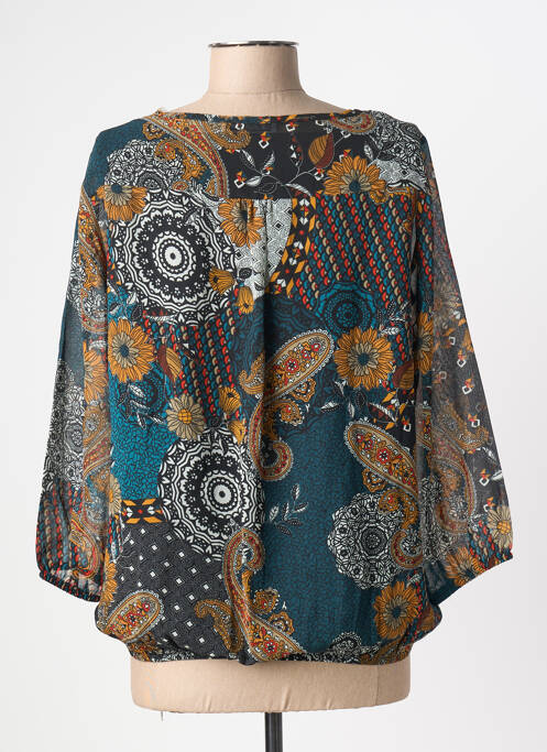 Blouse bleu CHRISTINE LAURE femme