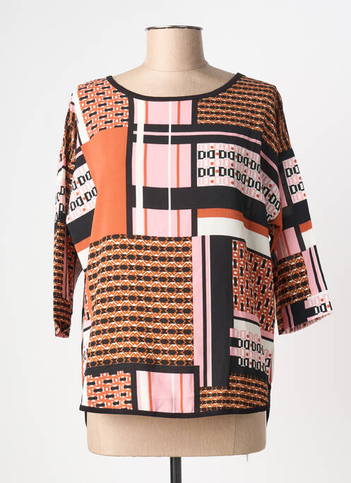 Blouse orange CHRISTINE LAURE femme