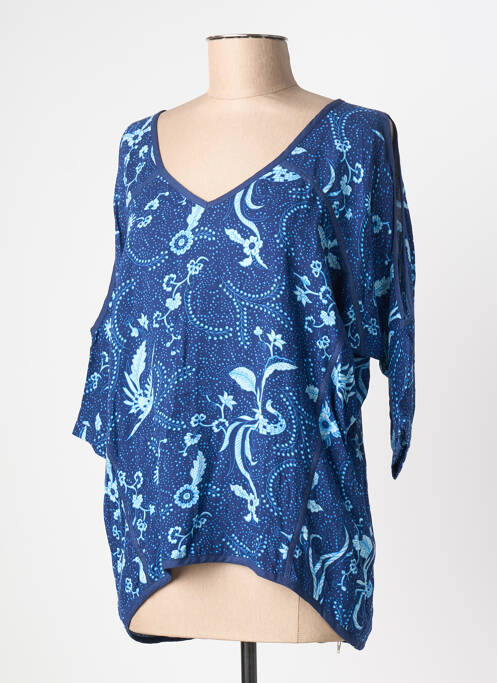 Top bleu LA FIANCEE DU PIRATE femme