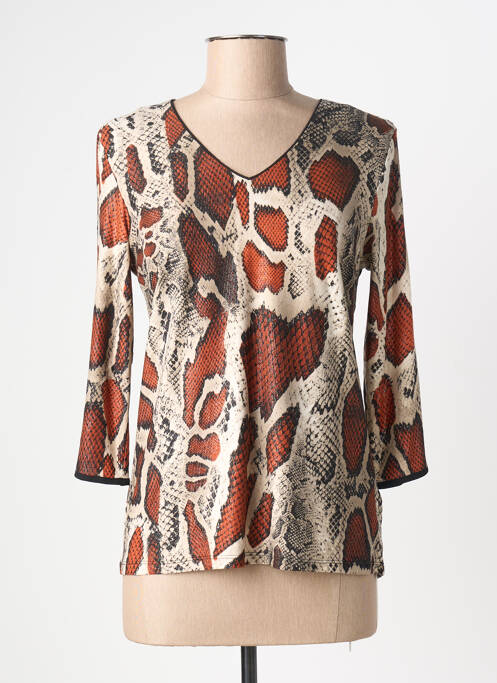 Top orange JULIE GUERLANDE femme