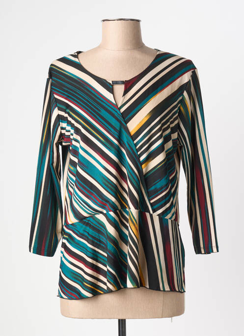 Top vert CHRISTINE LAURE femme