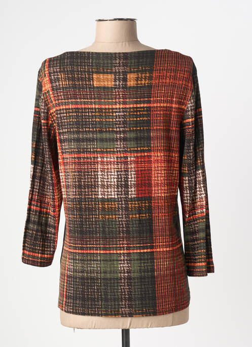 T-shirt orange CHRISTINE LAURE femme