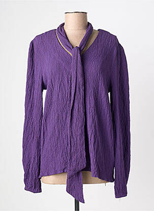 T-shirt manches longues manches longues violet B.YOUNG femme