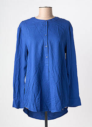 Blouse col rond manches longues bleu CECIL femme