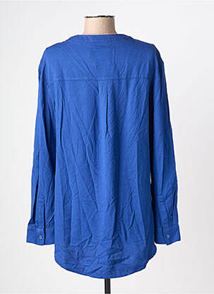 Blouse col rond manches longues bleu CECIL femme