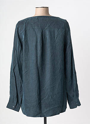 Chemisier coupe fluide manches longues bleu STREET ONE femme