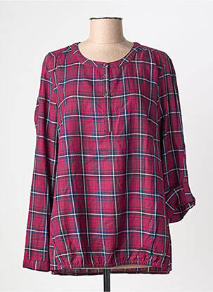Blouse imprimé fantaisie manches longues violet CECIL femme