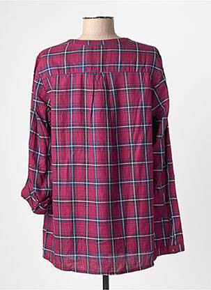 Blouse imprimé fantaisie manches longues violet CECIL femme