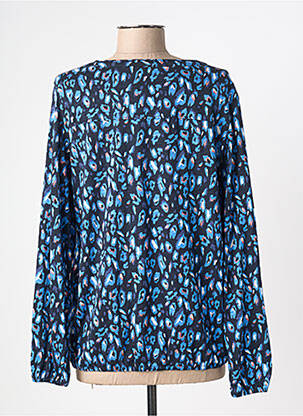 Top imprimé fantaisie manches longues bleu CECIL femme