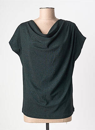 Top manches courtes manches courtes vert B.YOUNG femme