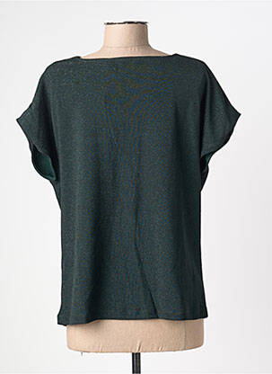 Top manches courtes manches courtes vert B.YOUNG femme
