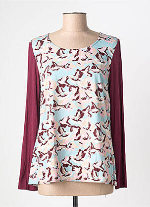 Top bleu LA FIANCÉE femme