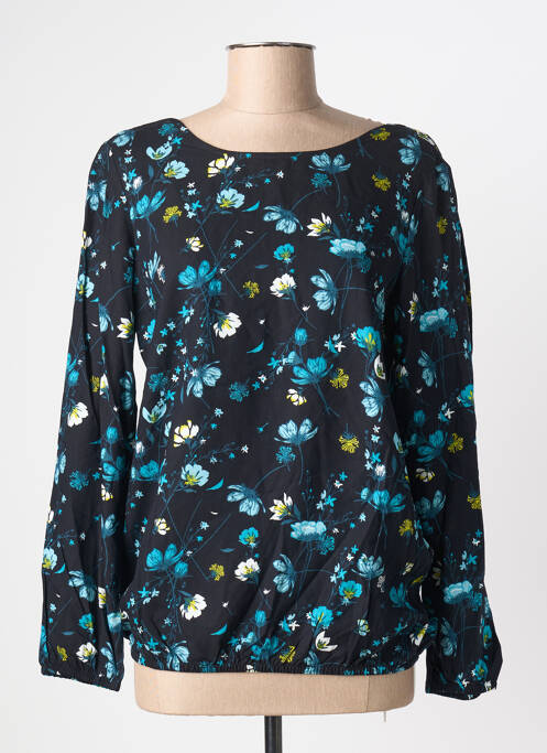 Blouse imprimé fantaisie manches longues noir CECIL femme