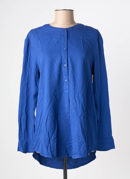 Blouse col rond manches longues bleu CECIL femme
