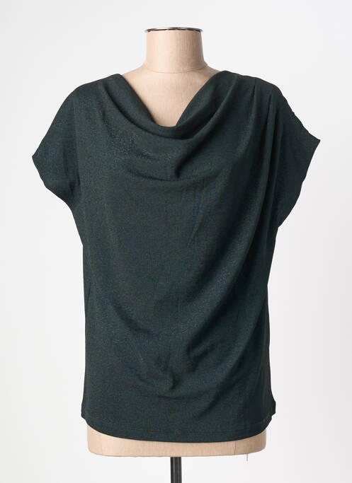 Top manches courtes manches courtes vert B.YOUNG femme