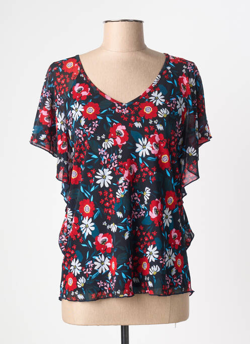 Top bleu CHRISTINE LAURE femme