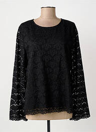 Top coupe cintrée manches longues noir B.YOUNG femme