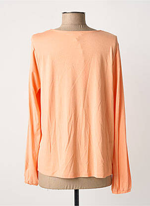 Top stretch manches longues orange STREET ONE femme