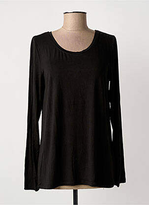 T-shirt manches longues manches longues noir CULTURE femme