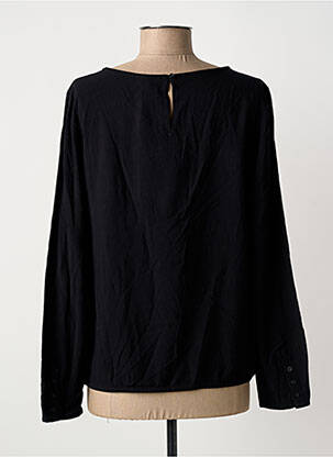 Blouse fermeture boutonnée au dos manches longues noir STREET ONE femme