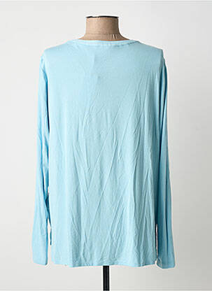 Blouse manches longues manches longues bleu CECIL femme