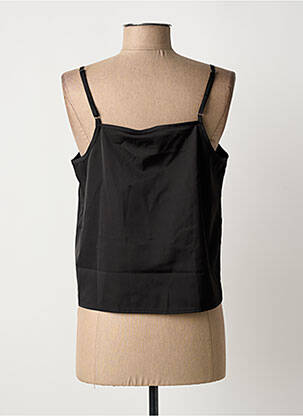 Top manches bretelles ajustables fines bretelles noir CULTURE femme