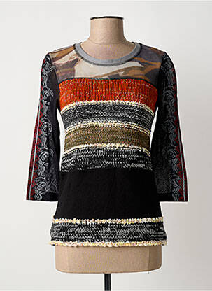 Top noir CHRISTINE LAURE femme