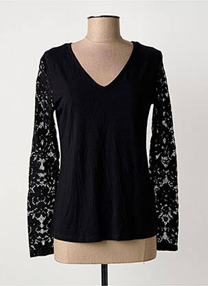 Top noir JULIE GUERLANDE femme