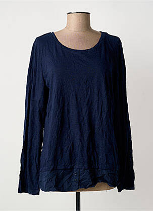 T-shirt bleu STREET ONE femme