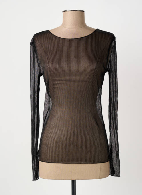 Top stretch manches longues noir B.YOUNG femme