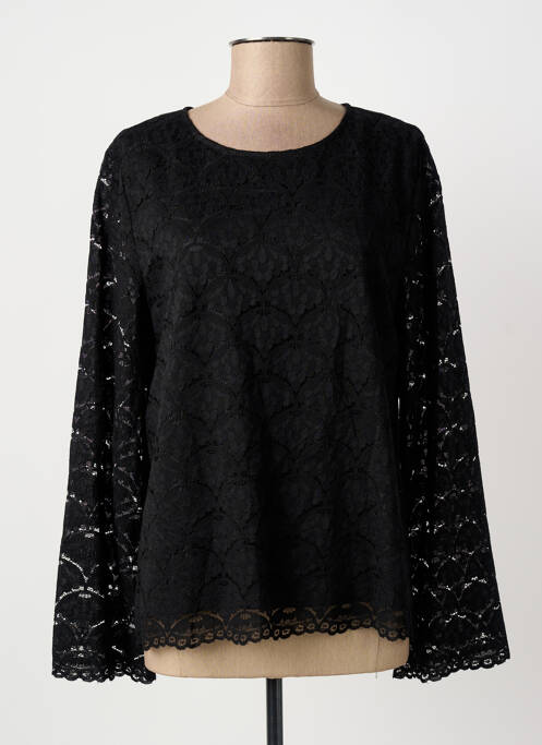 Top coupe cintrée manches longues noir B.YOUNG femme