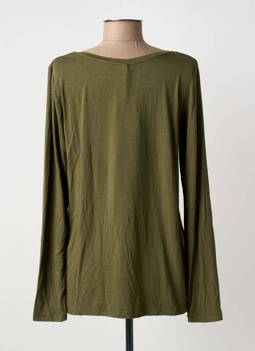 T-shirt manches longues manches longues vert CULTURE femme