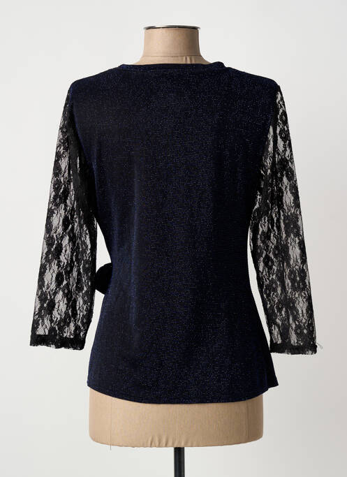 Top bleu CHRISTINE LAURE femme