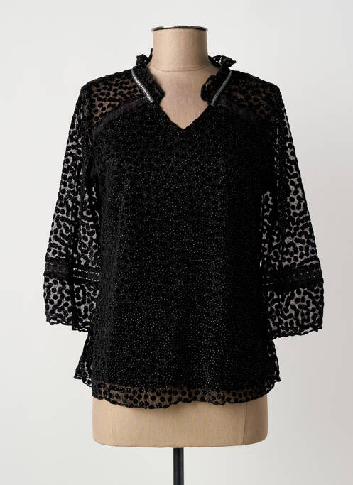 Top noir CHRISTINE LAURE femme