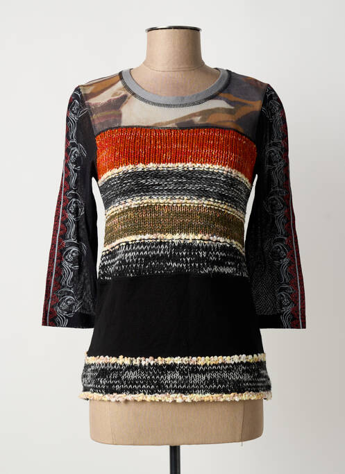 Top noir CHRISTINE LAURE femme