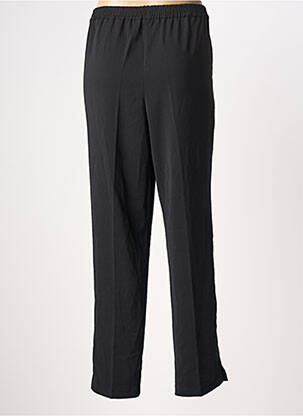 Pantalon slim taille élastique taille normale noir CHRISTINE LAURE femme