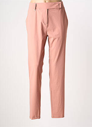 Pantalon slim poches rose HBT femme