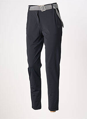 Pantalon slim poches bleu HBT femme