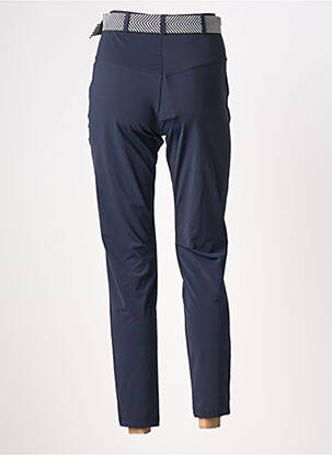 Pantalon slim poches bleu HBT femme