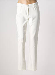 Pantalon slim poches blanc GREGORY PAT femme